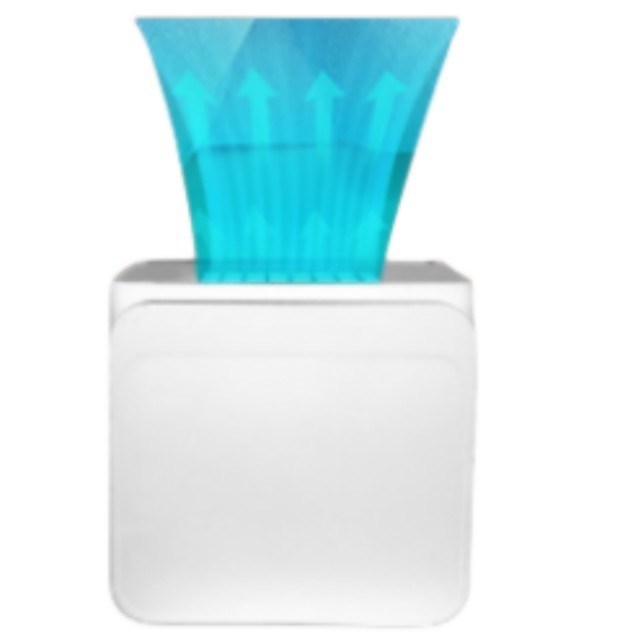 Type C opladen Draagbare taille ventilator 3 Windsnelheid Ingebouwde 5000mah batterij