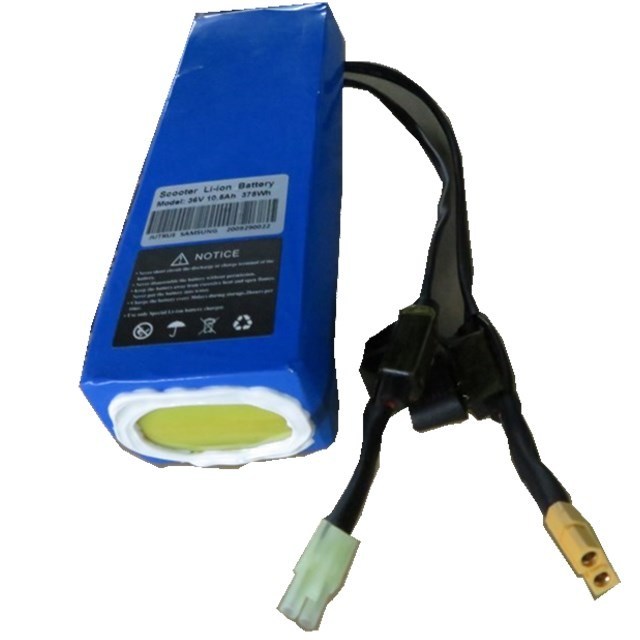 12v 18650 Batterijpak 2600mAh 36V 10.4Ah met XT60 voor E-scooter