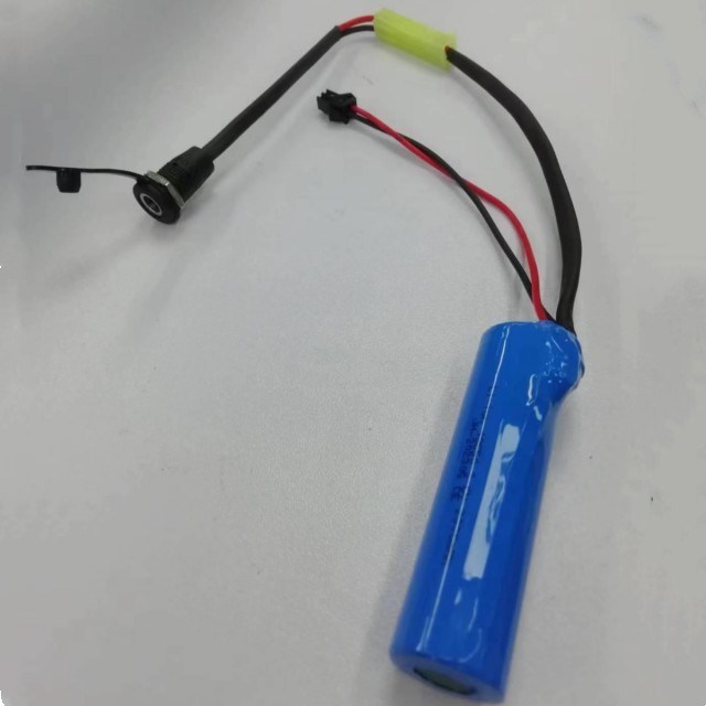 SM-2P Waterpomp Batterij 18650 1s 3.7v 2000mAh Met DC5521 Oplaadstekker
