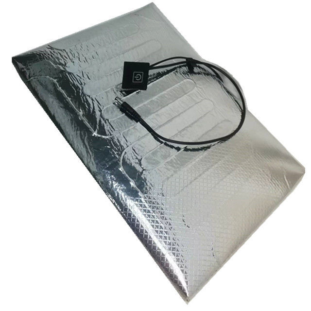 12V Aluminiumfolie Verwarming Pad Maat 25x25cm 30x30cm 35x35cm Voor Voedsel Levering