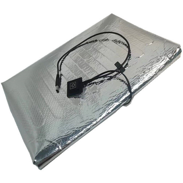 12V Aluminiumfolie Verwarming Pad Maat 25x25cm 30x30cm 35x35cm Voor Voedsel Levering