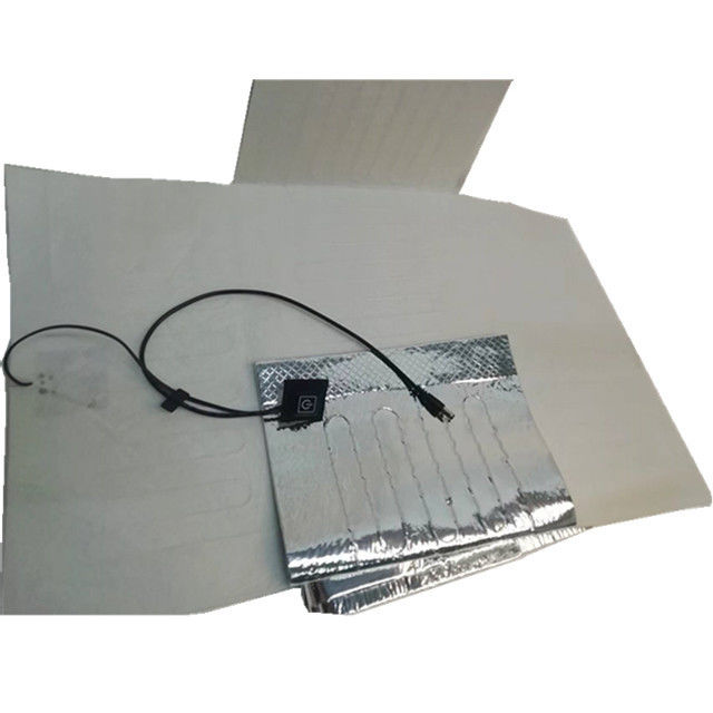 12V Aluminiumfolie Verwarming Pad Maat 25x25cm 30x30cm 35x35cm Voor Voedsel Levering