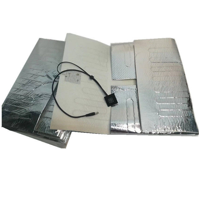 12V Aluminiumfolie Verwarming Pad Maat 25x25cm 30x30cm 35x35cm Voor Voedsel Levering
