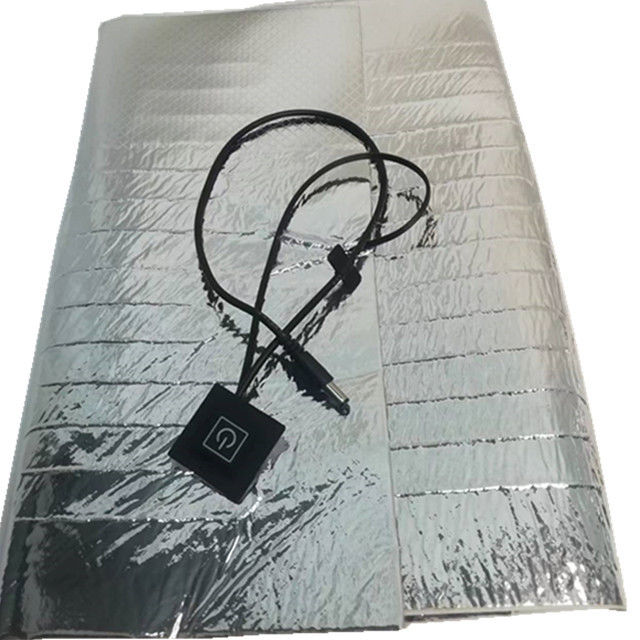 12V Aluminiumfolie Verwarming Pad Maat 25x25cm 30x30cm 35x35cm Voor Voedsel Levering