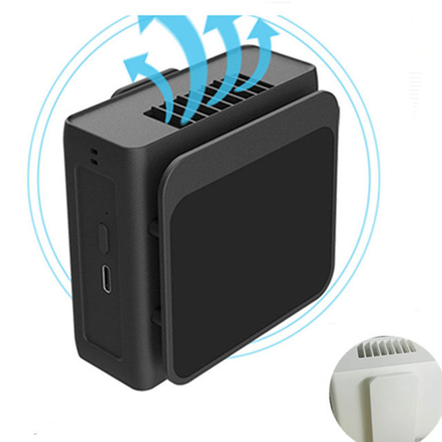 Borstelloze motor draagbare taille clip ventilator 10000mah Batterij aangedreven Clip On Waist Fan