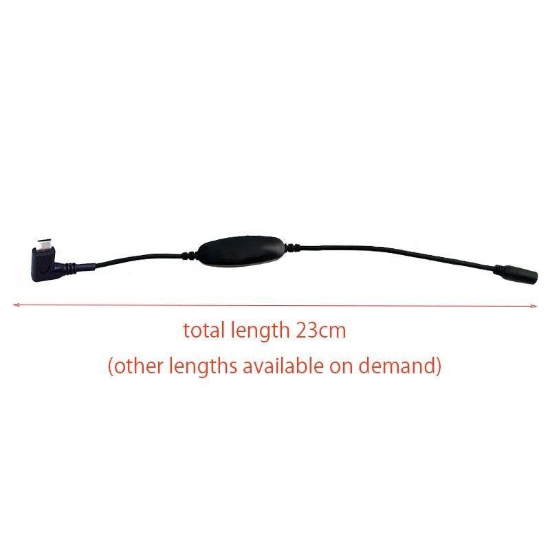 3.8 * 1.4 USB DC-kabel geïsoleerd voor airconditioning kledingventilator