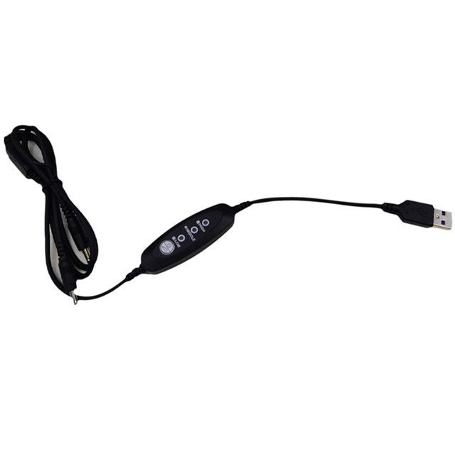 Laagspanning USB DC-kabel 13 cm USB-stroomschakelaarkabel met rechte hoek