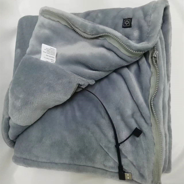 Laagspanningsverwarmde infrarooddeken 80 x 150 cm Veilig verwarmd laken met USB