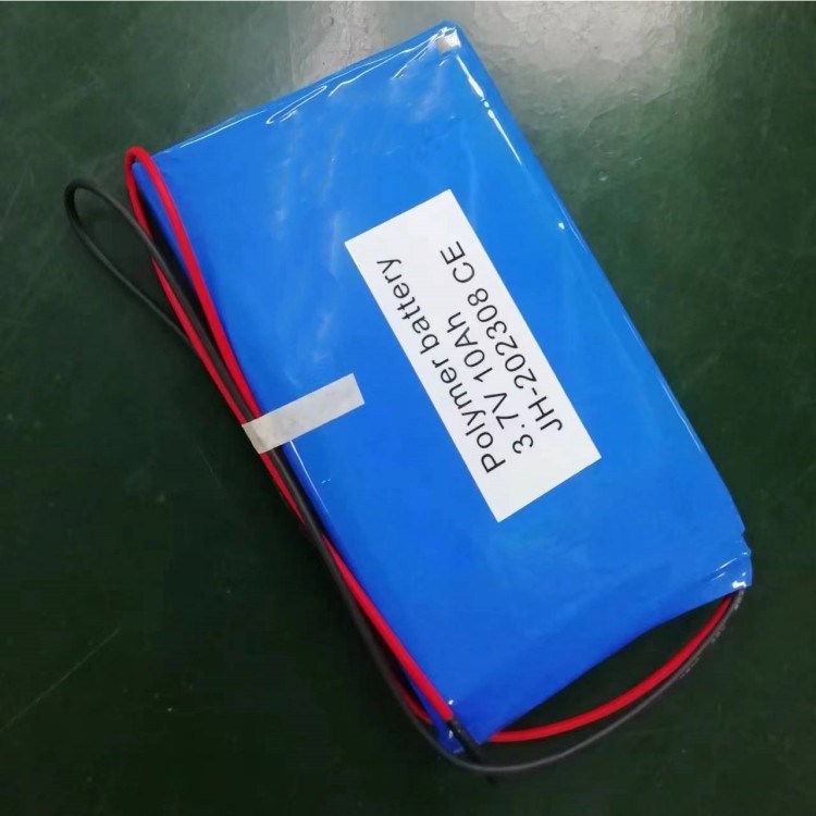 3.7V 10Ah Polymer Battery Pack 37Wh 5A Rate 6767100-1C 1S2P