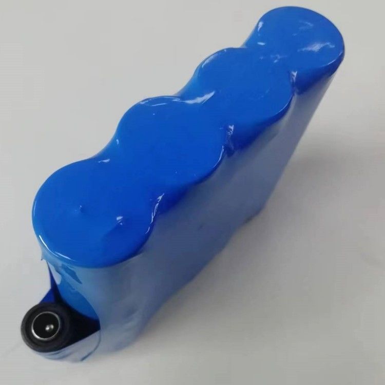 4 cellen 21700 7,4 V accu 10000mah 2 stuks in serie 2 parallel met Dc5.5x2.1mm vrouwelijke stekker