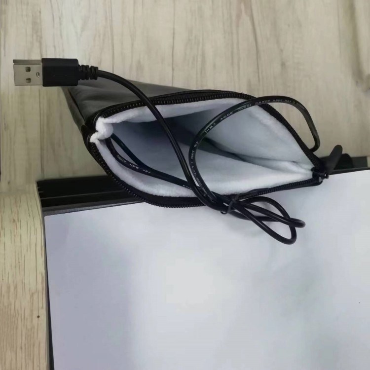 Grootte 30x20cm aangepaste verwarmingszak met USB-aansluiting voor kaas Nacho melk