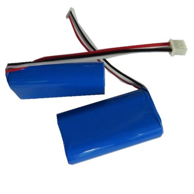 7.4V 2600mAh 18650 Cell Battery Pack met 3 leidingen en 3-pin contact voor Pos Machine