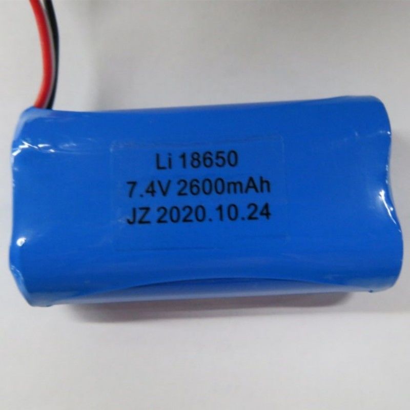 7.4V 2600mAh 18650 Cell Battery Pack met 3 leidingen en 3-pin contact voor Pos Machine