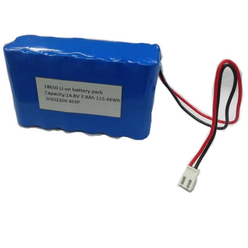 18650 Batterijpakket 4s3p 14.8V 7.8Ah Batterij met 2-pin contact voor LED-lichten