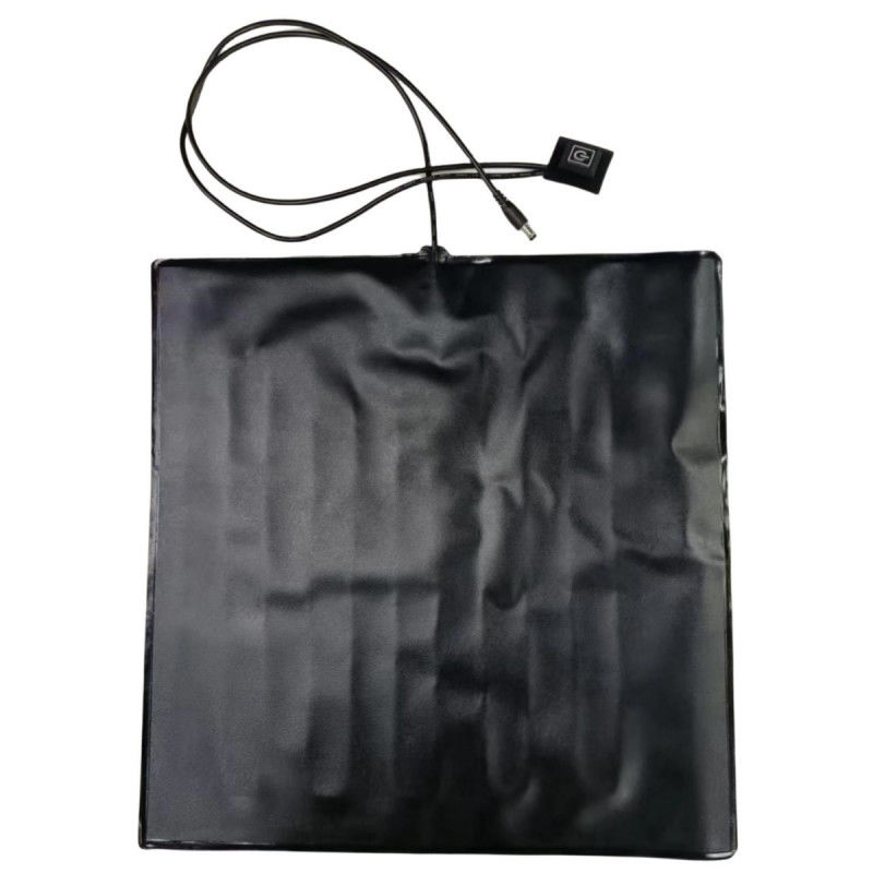 PVC op maat verwarmingsplaten 12 Volt Grootte 35 x 35cm Voor pizza voedselbezorging zak