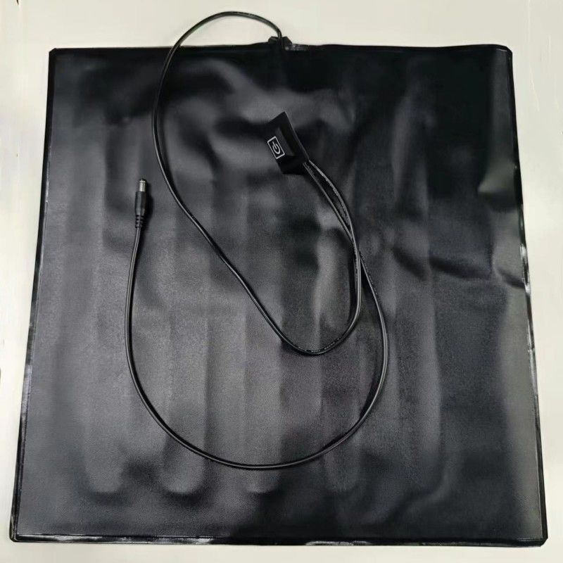 35x35cm aangepaste verwarmingsplaten 12V met gelijkstroom aansluiting voor warme voedselbezorgtas