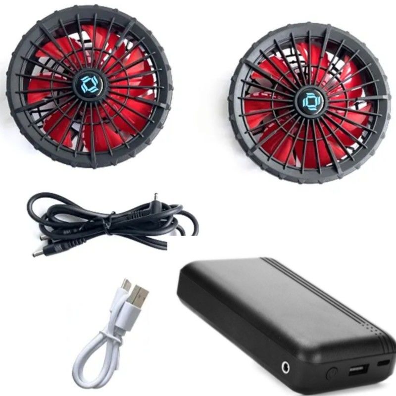 Werkkleding jas koeling ventilator batterij set 12V 10000mAh Met Chinese borstelloze motor