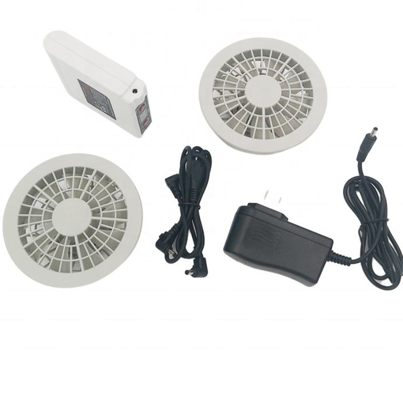 PSE ventilatorbatterij set 7.4V 5200mAh Jacket koeling ventilator set 4 niveau windsnelheid