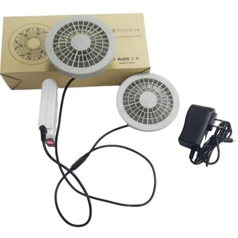 PSE ventilatorbatterij set 7.4V 5200mAh Jacket koeling ventilator set 4 niveau windsnelheid
