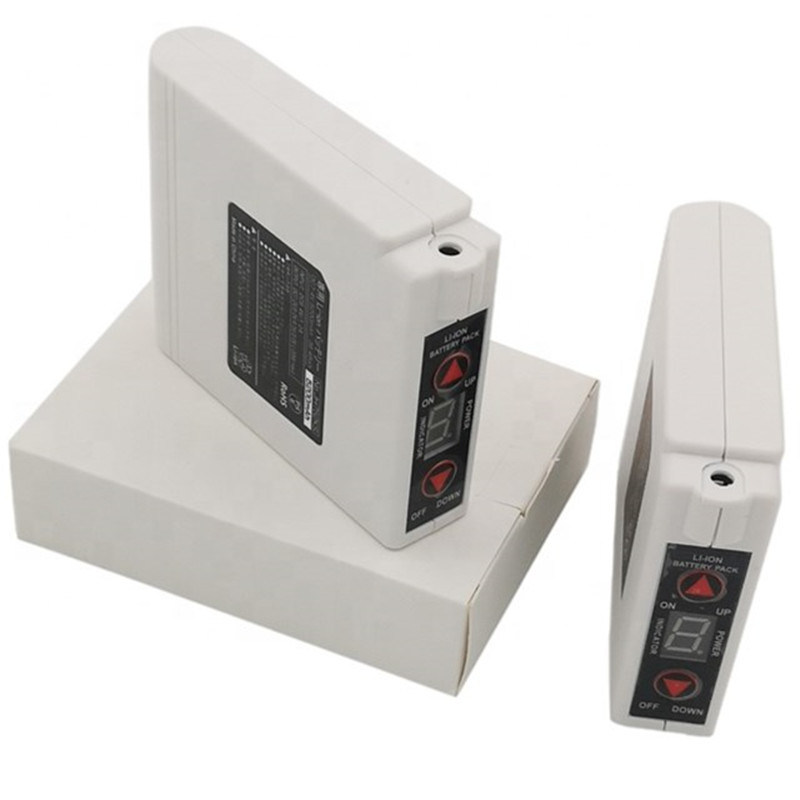 KC 7.4V 6400mAh Verwarmde kledingbatterij ON OFF knop UP DOWN temperatuurregeling