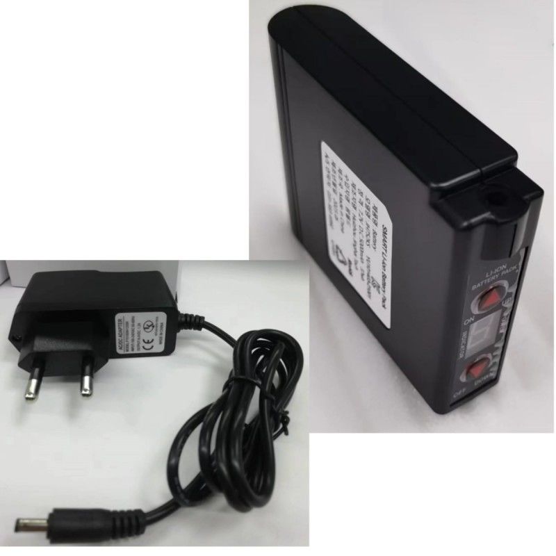 7.4 Volt 7000mAh Verwarmde kleding Batterij oplader Set Koreaanse stekker voor verwarming Buikgordel