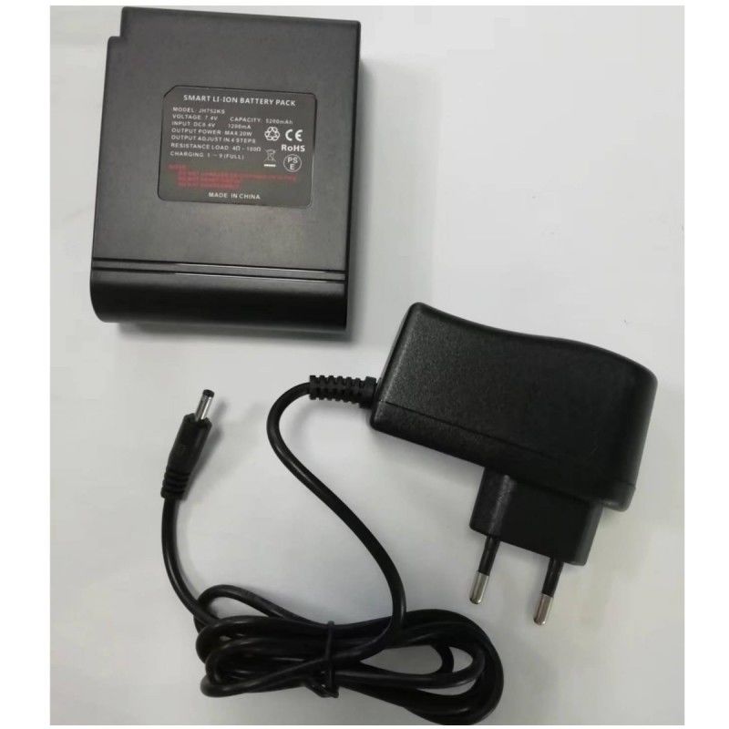 7.4 Volt 7000mAh Verwarmde kleding Batterij oplader Set Koreaanse stekker voor verwarming Buikgordel