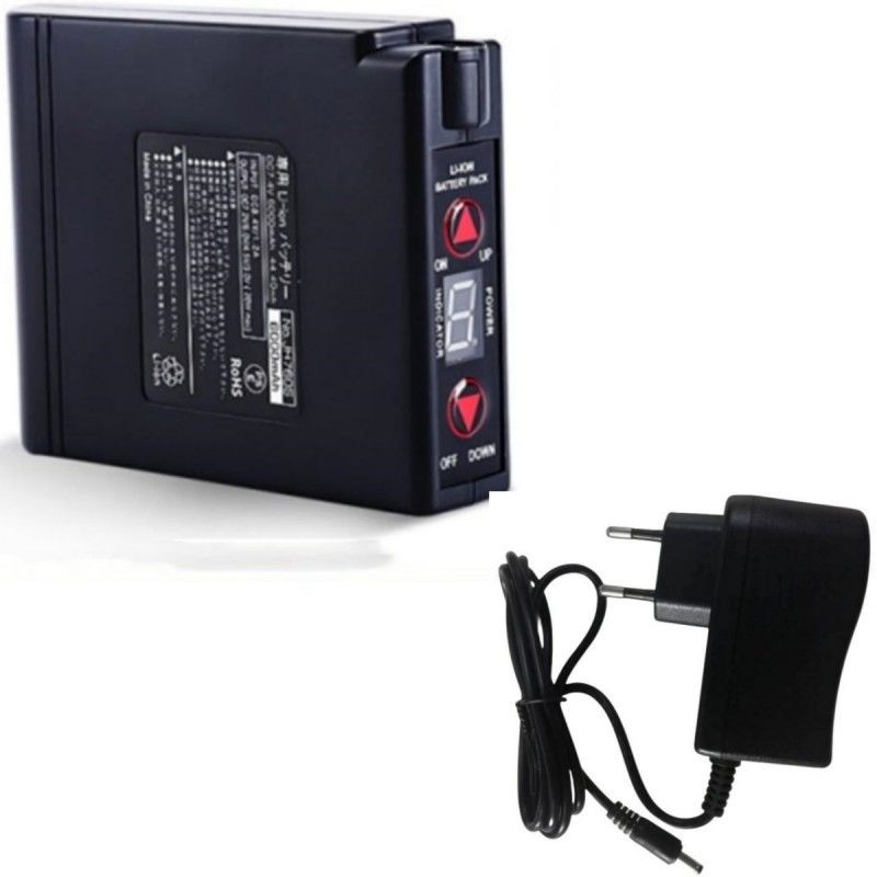7.4 Volt 7000mAh Verwarmde kleding Batterij oplader Set Koreaanse stekker voor verwarming Buikgordel