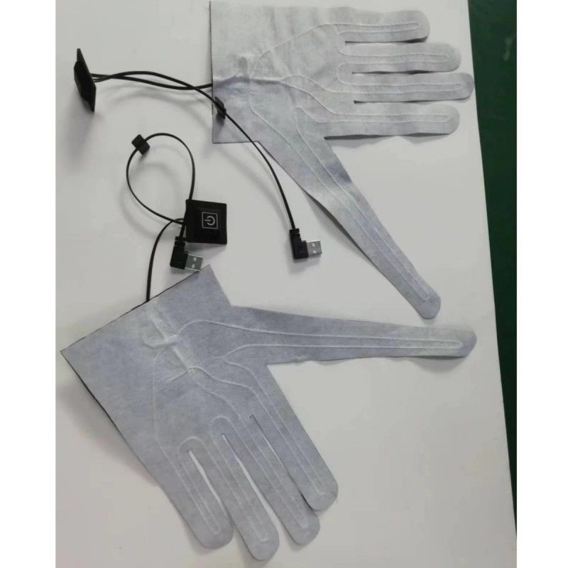 Kleding Verwarmingsplaten Voor Handschoenen 5V USB Met Schakelaar Verwarmer Voor Verwarmde Handschoen