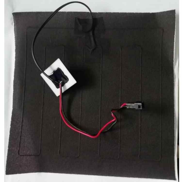 Kleding op maat Verwarmingspad Grootte 20x20cm 3.7V Met SM 2Pin Plug