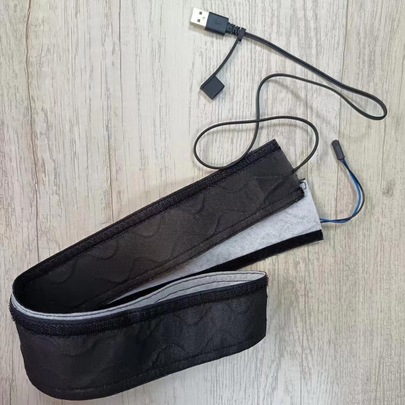 Zwarte spunlace stof aangepaste verwarming Pad met 50cm kabel lengte en automatische stroomregeling