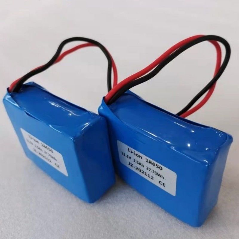 High Disharge Battery Pack 3S1P 18650 2500mAh 8C 11.1V batterijen voor medisch apparaat