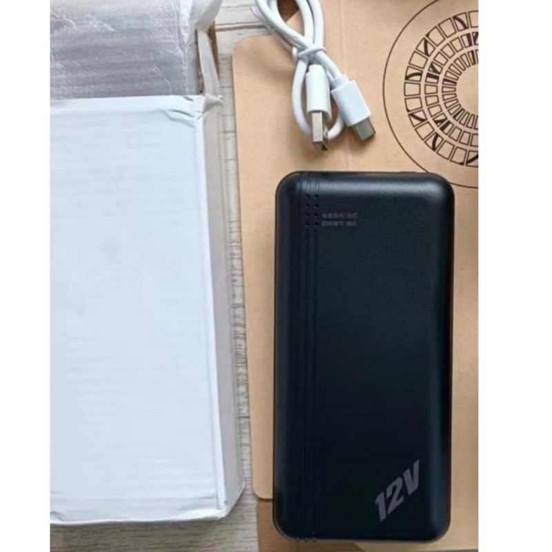 Li-ion batterij Powerbank 12V ventilatorbatterij 20000mah Werken 10-12H Voor airconditioning kleding