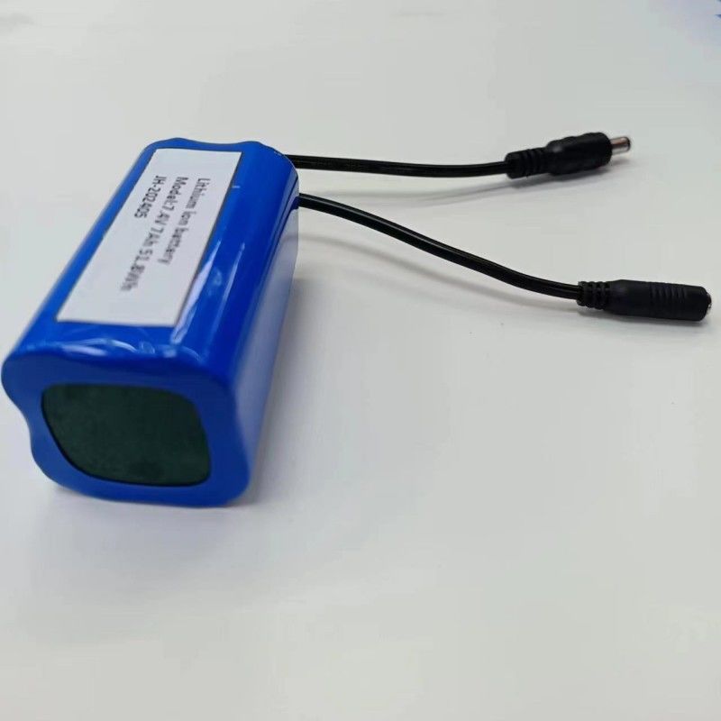 LED-strooklamp Batterij 7,4V Maximumcapaciteit voor 4cellen 18650 Batterij met DC-aansluiting