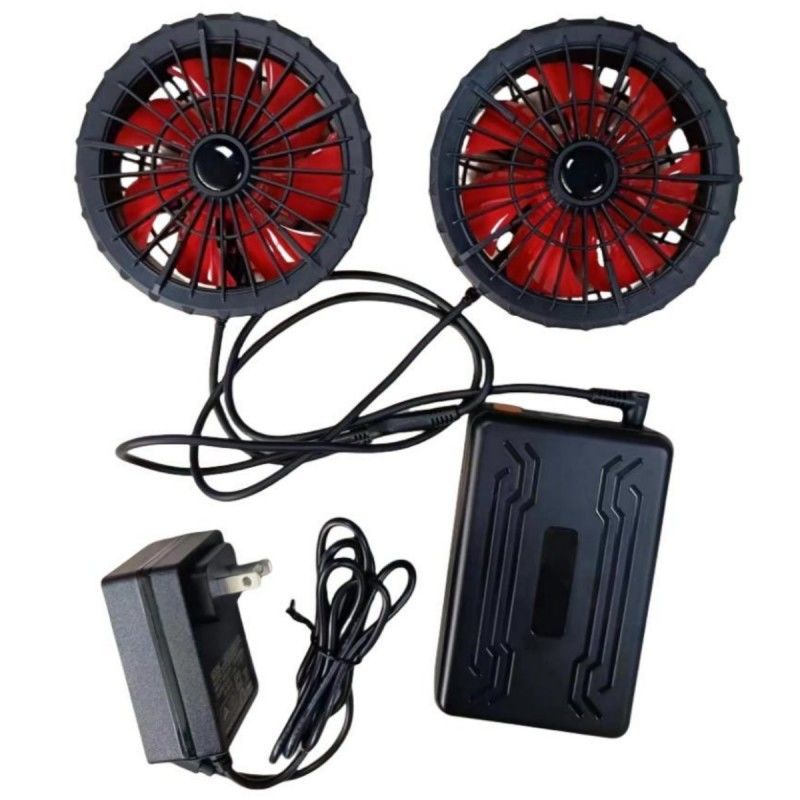 19V ventilatorbatterij set 20000mAh Voor zomer koel vest 12 uur werktijd