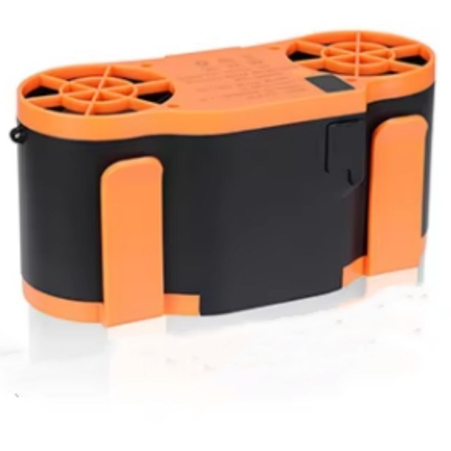 20000mAh Batterij Draagbare Tailleventilator 6 Instelbare Snelheidsniveaus en Powerbank Functie