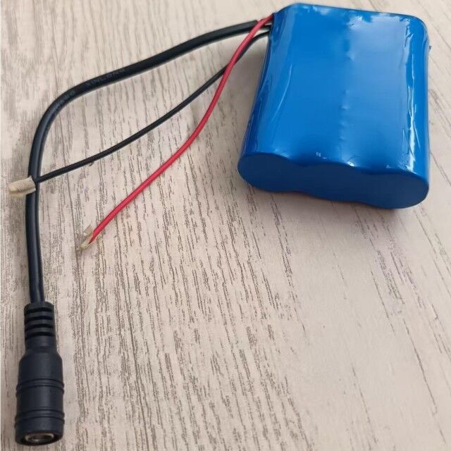 Aangepaste 11,1V 12V Batterijpakket 18650 3s1p 12V 3,5Ah Batterij met DC-stekker voor LED-stripverlichting